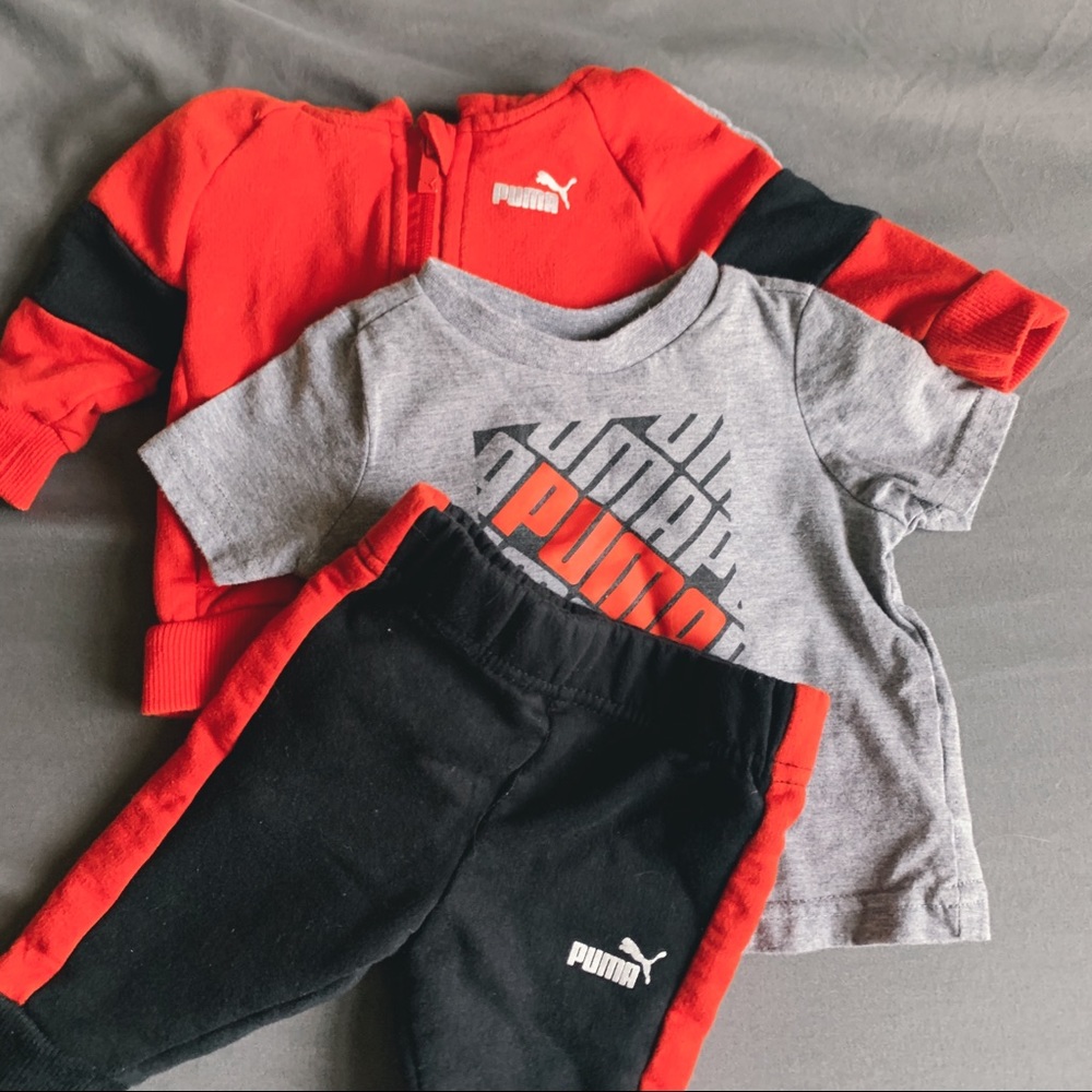 Puma 3 piece Baby Outfit